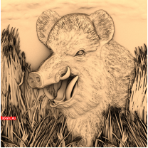 Panel "Boar"