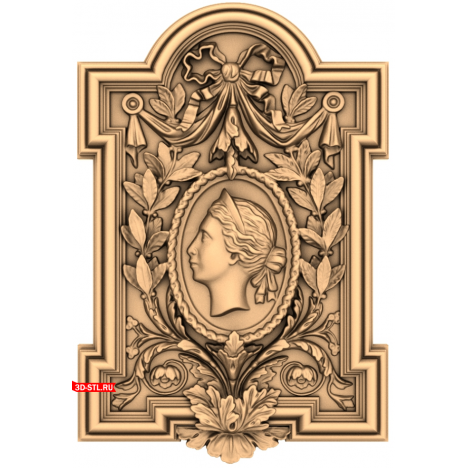 Greek-themed panel 