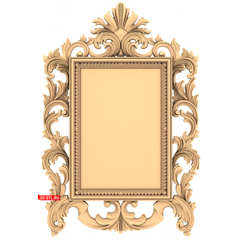 3D Model of the Royal Grace Frame for CNC in STL format