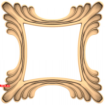 Elegant Wave Frame