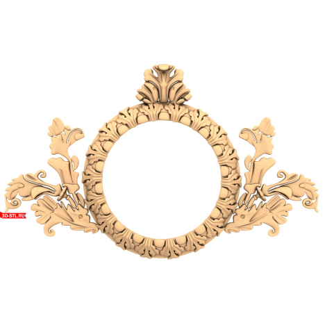 3D model of the Velvet Ode frame in STL format for CNC