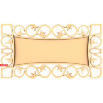 Stained Glass Frame "Elegy"