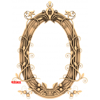 Oval frame "Nature's Symphony"