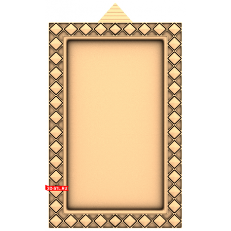 Geometric Symmetry - 3D Frame Model in STL Format for CNC