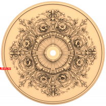 Rosette of Ornate Ornamentation
