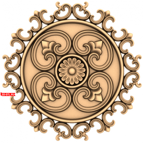 3D model of the Symphony Whirlwind socket in STL format