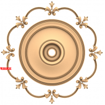 Vintage Ornamental Rosette