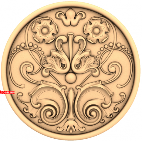 3D model of the Florian socket in STL format for CNC