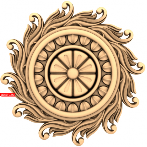STL model of the Solar Flower socket
