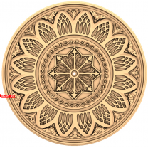 Rosette Oriental Flower