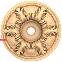 Classic carved rosette