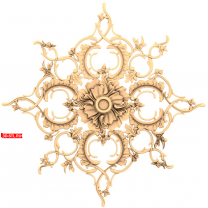 Vintage floral charm