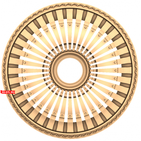 3D model of the Solar Harmony socket for CNC in STL format