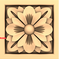 Floral charm