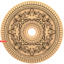 Elegant Baroque Rosette