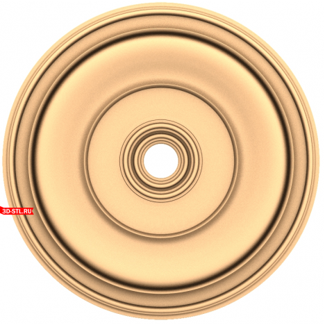 3D STL model of the Classic Symphony socket for CNC machines