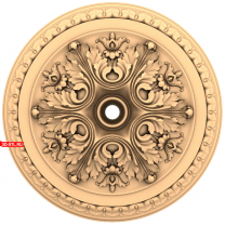 Rosette Rocaille Charm