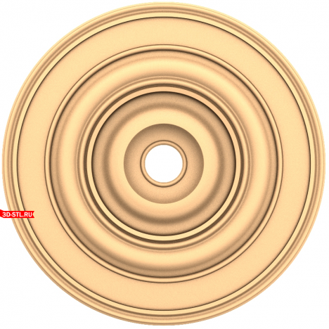3D model of the Classic Vortex socket for CNC
