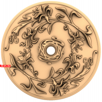 Magic Whirlwind Rosette