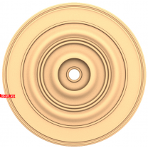 Elegant Whirlwind Rosette