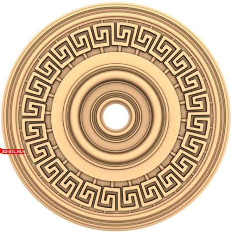 Greek Symphony 3D model for CNC