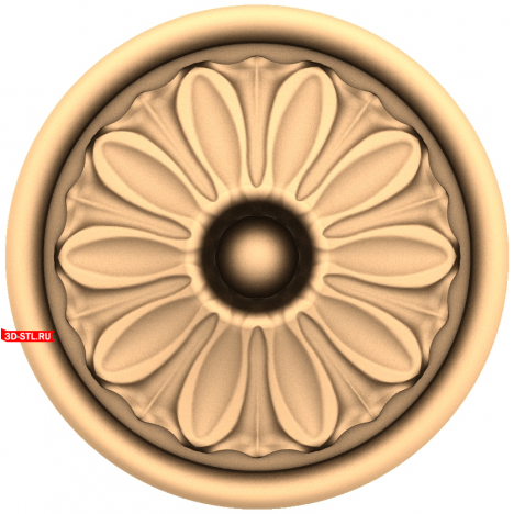 3D model of the Solar Harmony socket in STL format for CNC