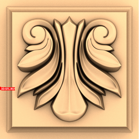 3D model of a socket for CNC in STL format