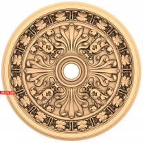Rosette Floral Ornament