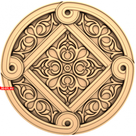 3D model of a socket in STL format for CNC machines