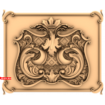 Elegant bas-relief decor