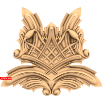 Elegant decor with graceful figures