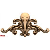 Refined scroll decor