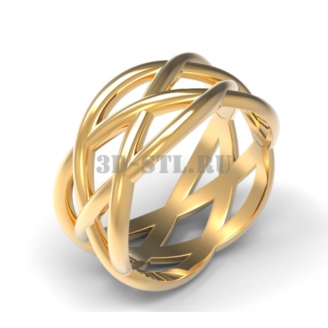 3D Ring #40 | 3D model of a jewelry ring for waxing (*.3dm)
