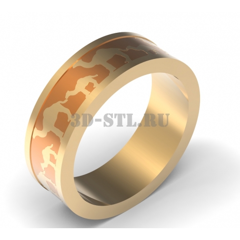3D Ring #28 | 3D model of a jewelry ring for waxing (*.3dm)