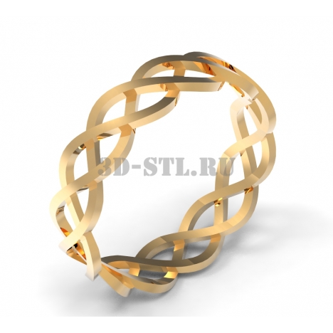 3D Ring #18 | 3D model of a jewelry ring for waxing (*.3dm)