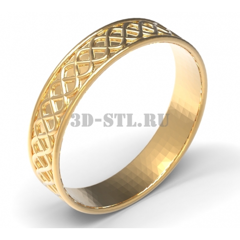 3D Ring #107 | 3D model of a jewelry ring for waxing (*.3dm)
