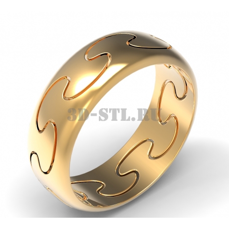 3D Ring #56 | 3D model of a jewelry ring for waxing (*.3dm)