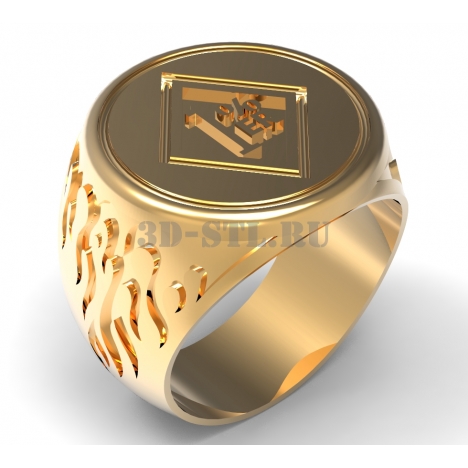 3D Ring #92 | 3D model of a jewelry ring for waxing (*.3dm)