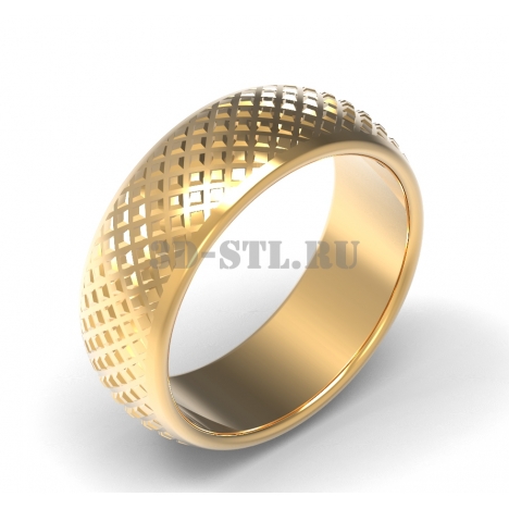 3D Ring #7 | 3D model of a jewelry ring for waxing (*.3dm)