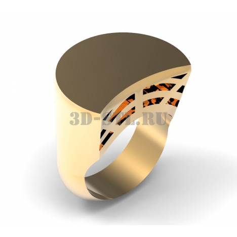 3D Ring #22 | 3D model of a jewelry ring for waxing (*.3dm)