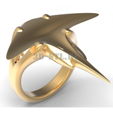 3D Ring #83 | 3D model of a jewelry ring for waxing (*.3dm)
