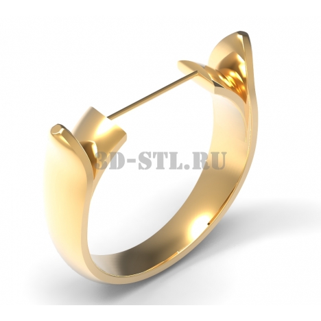 3D Ring #23 | 3D model of a jewelry ring for waxing (*.3dm)