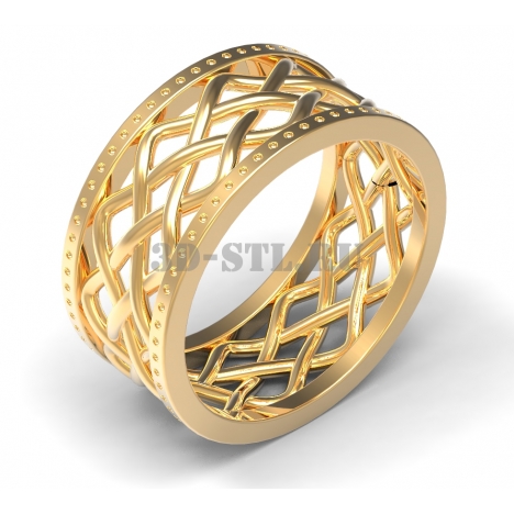 3D Ring #60 | 3D model of a jewelry ring for waxing (*.3dm)