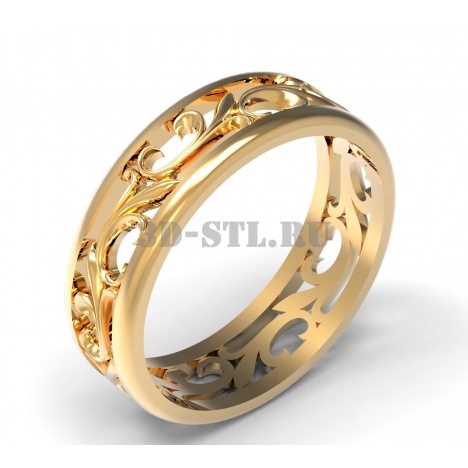 3D Ring #47 | 3D model of a jewelry ring for waxing (*.3dm)