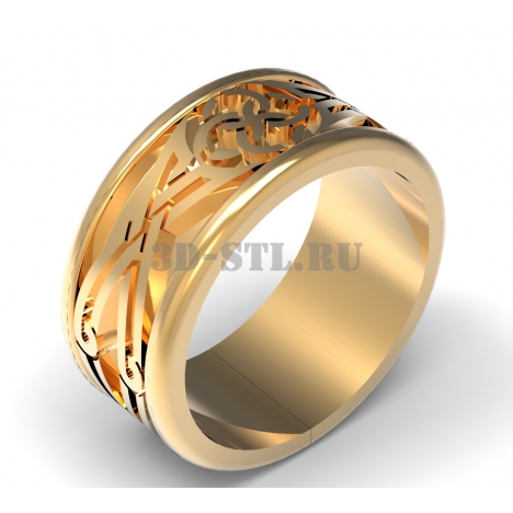 3D Ring #11 | 3D model of a jewelry ring for waxing (*.3dm)