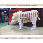 3D Boar Laser Cut File