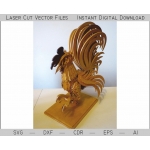 Rooster Laser Cut File