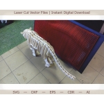 Tiger 3D Laser Cut File