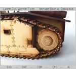 B1 Bis Tank Laser Cut File
