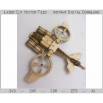 Fighter Jet Laser Cut File